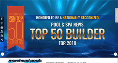 Desktop Screenshot of moreheadpools.com